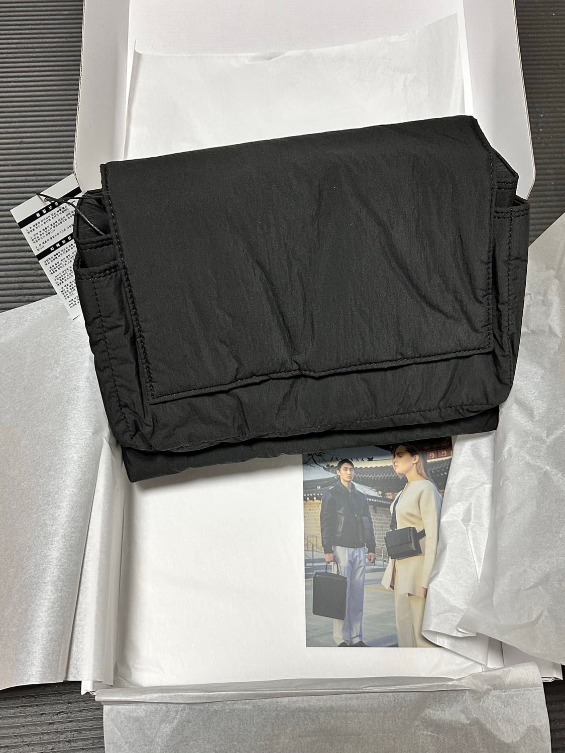 강단 아키텍처 패디드 백 블랙 상품이미지4