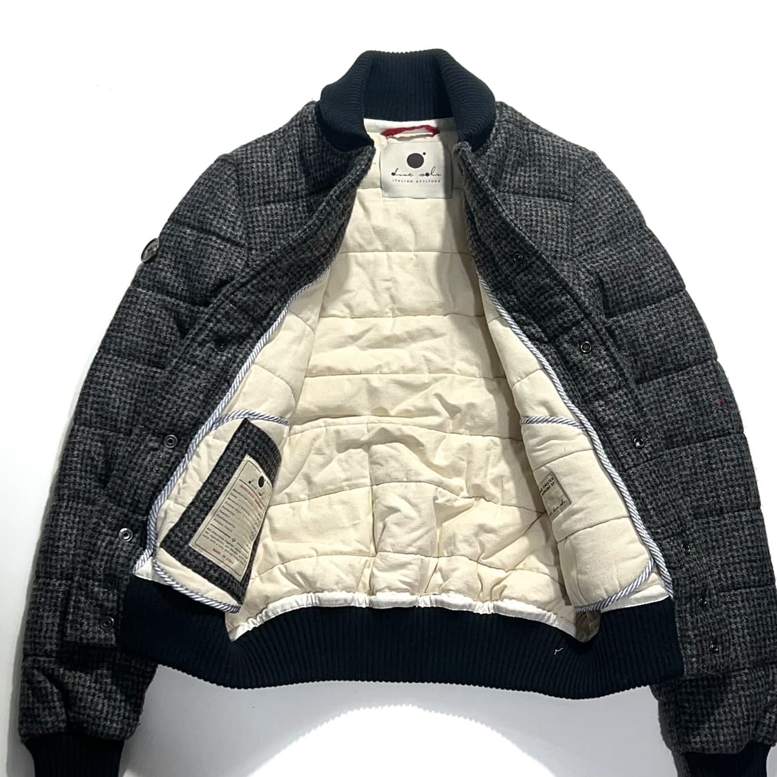 Due soil Hounds Tooth Check Bombet 상품이미지3