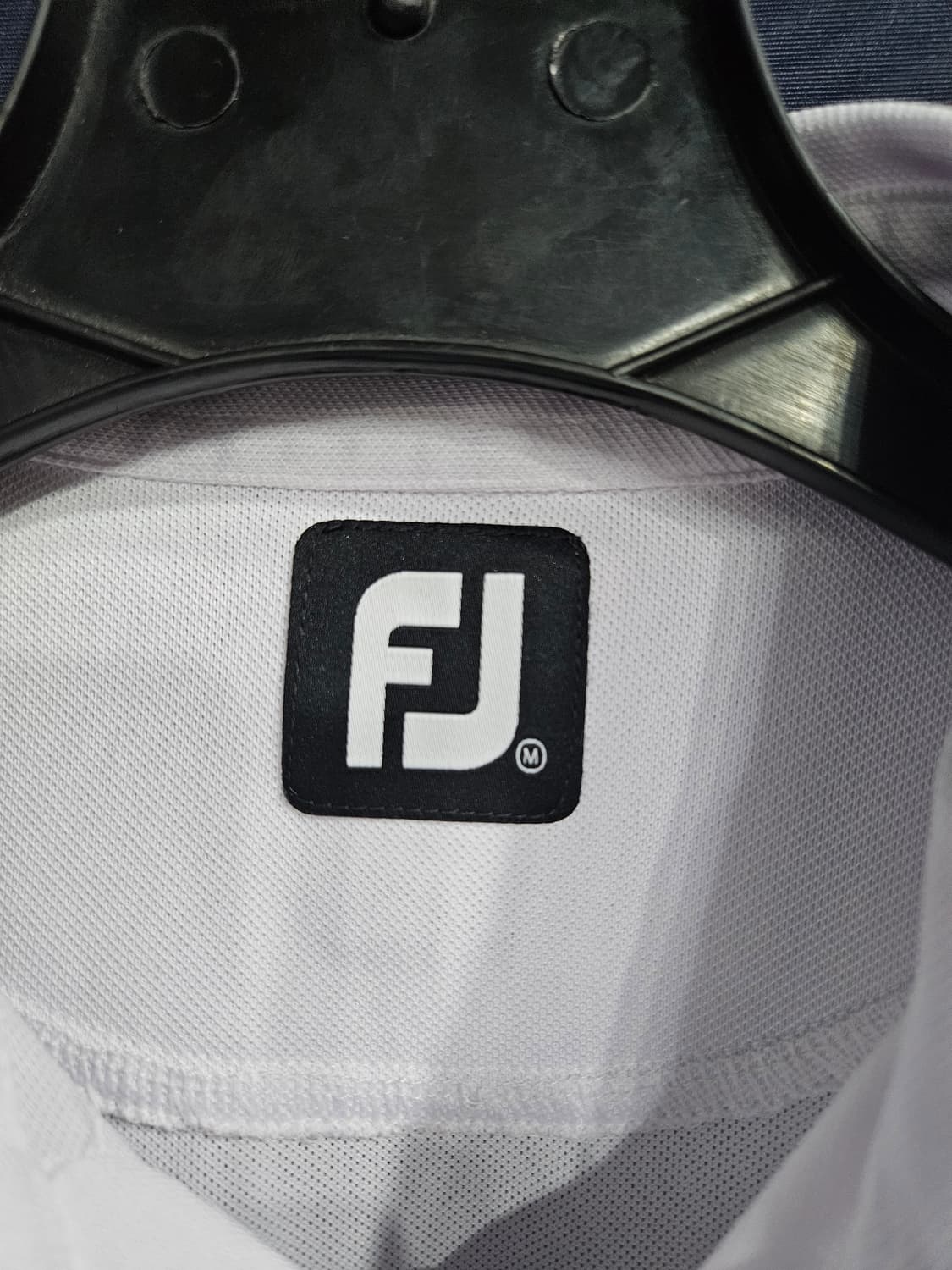 풋조이 화이트 남성 슬림핏 95 골프 카라반팔티  상품이미지3