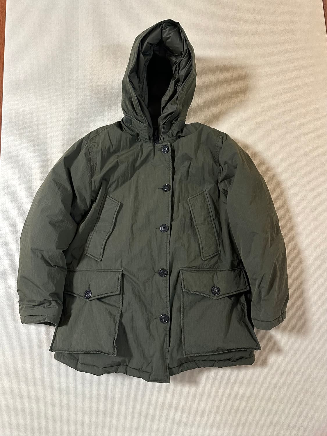 FREE) 스튜디오 톰보이 야상 후드 후디 패딩 상품이미지2