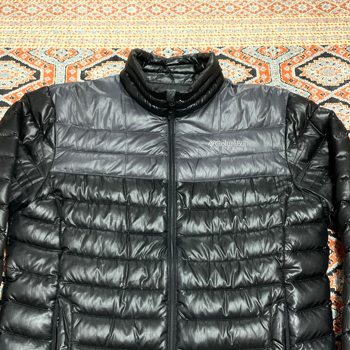컬럼비아 블랙 경량패딩 남성XXL 상품이미지2