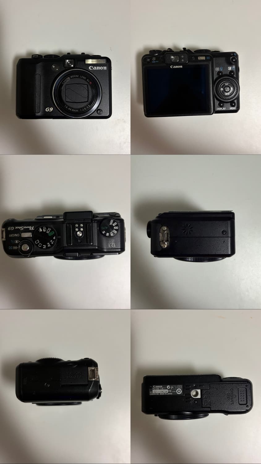 G9/작례👌🏻/하이엔드!) Canon powershot G9 상품이미지9