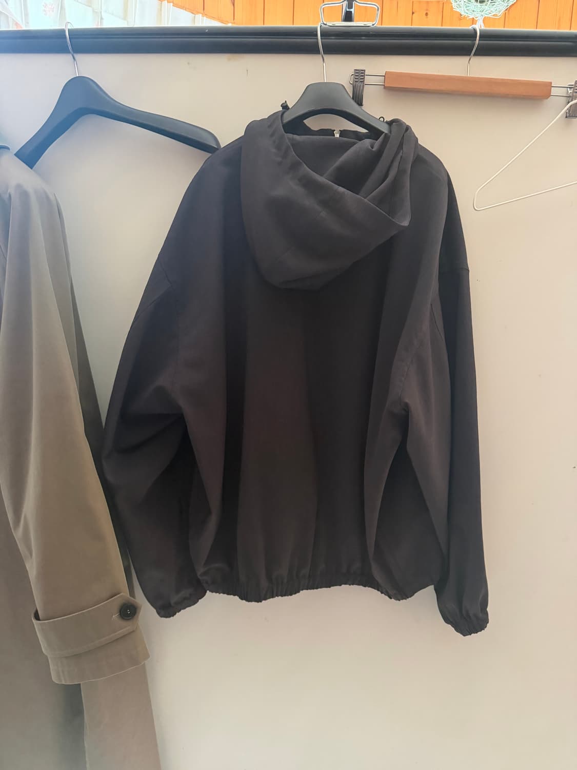 요코사카모토 26ss 후드자켓 차콜 상품이미지2