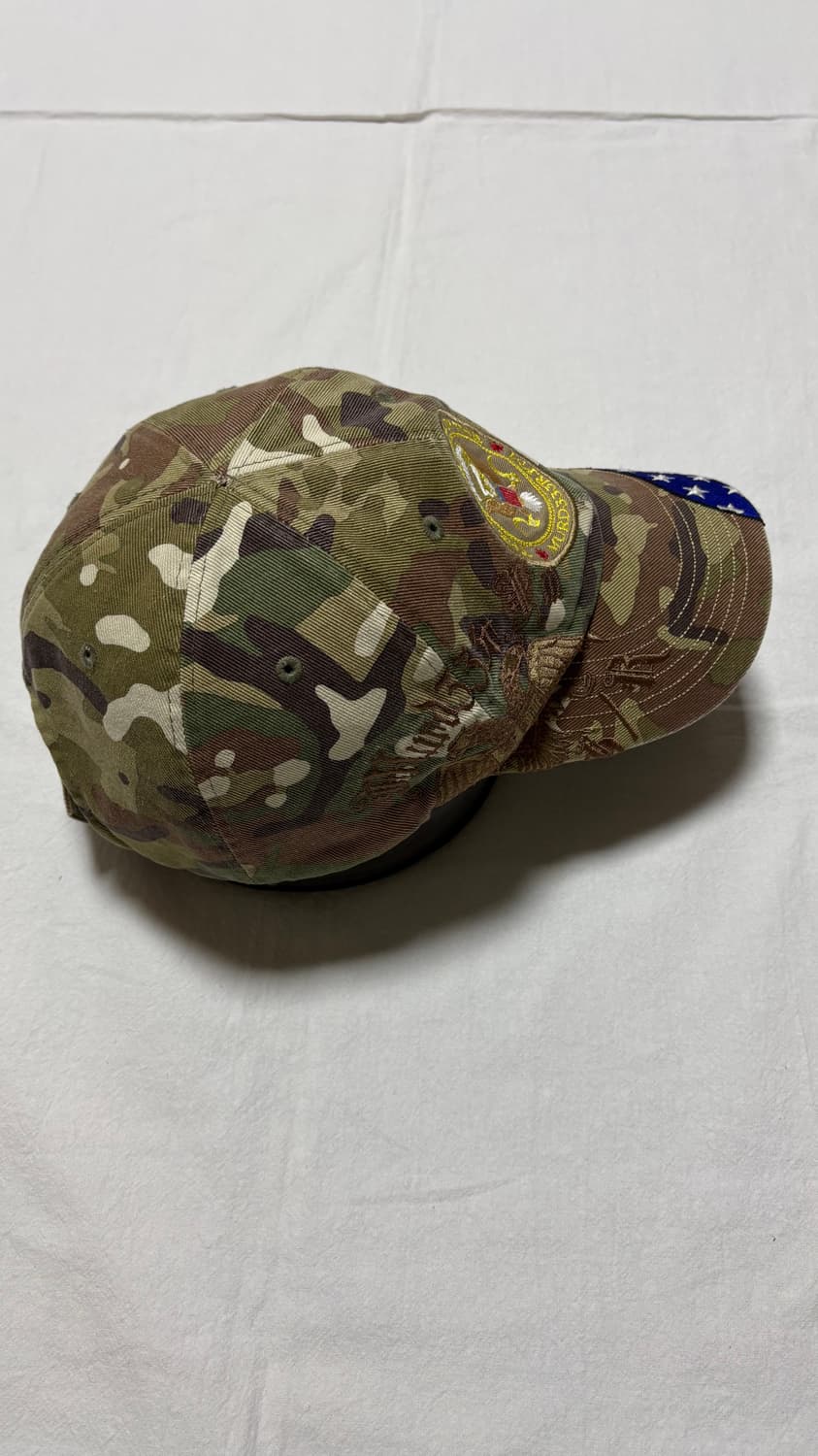 프로젝트 G/R x 엠에프엠333. TGS 밀리터리 베테랑 캡 카모 상품이미지4