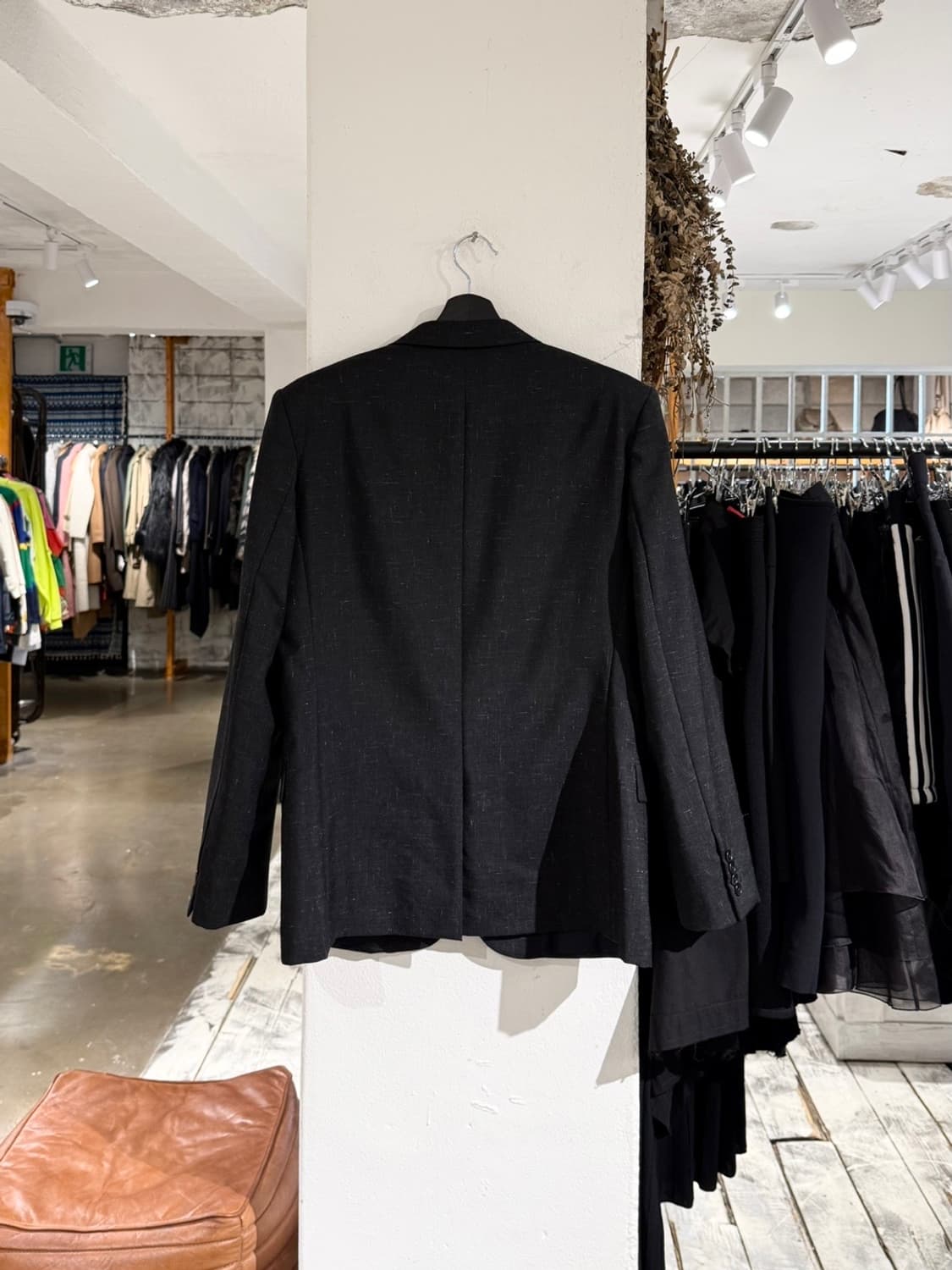 생로랑 차콜 울 블렌드 블레이저 자켓 상품이미지6