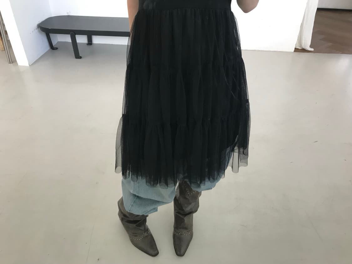 vintage black sha one-piece 상품이미지8