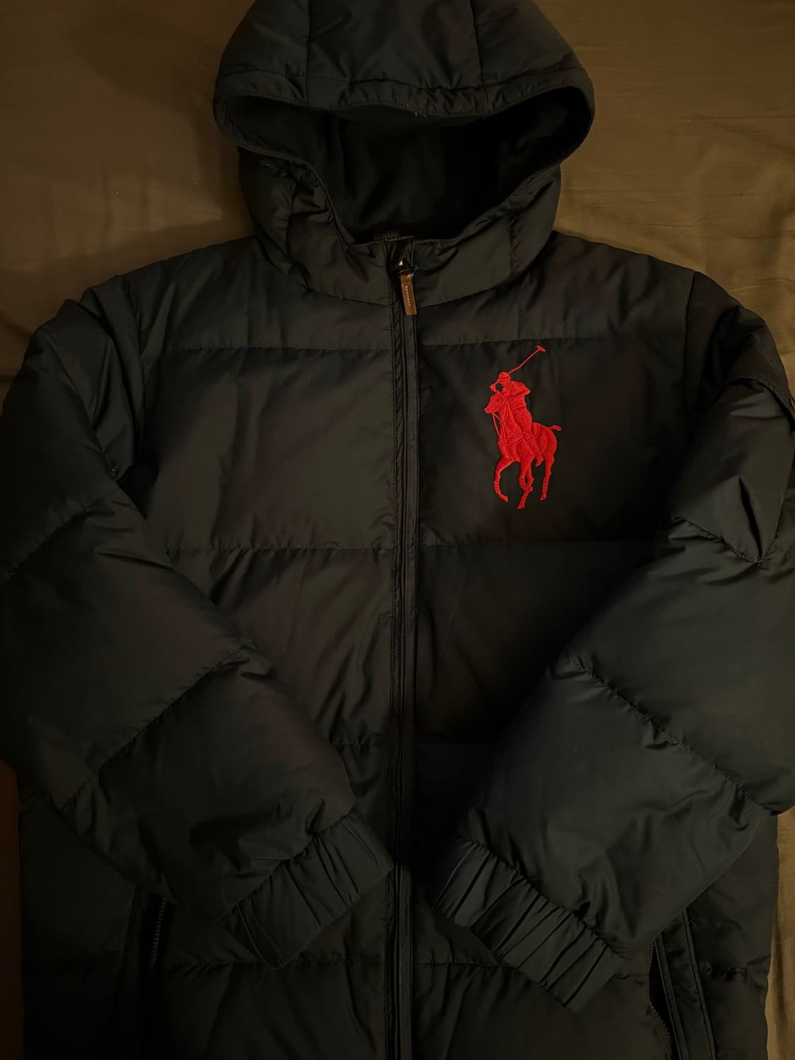 폴로 빅포니 패딩 네이비 상품이미지1