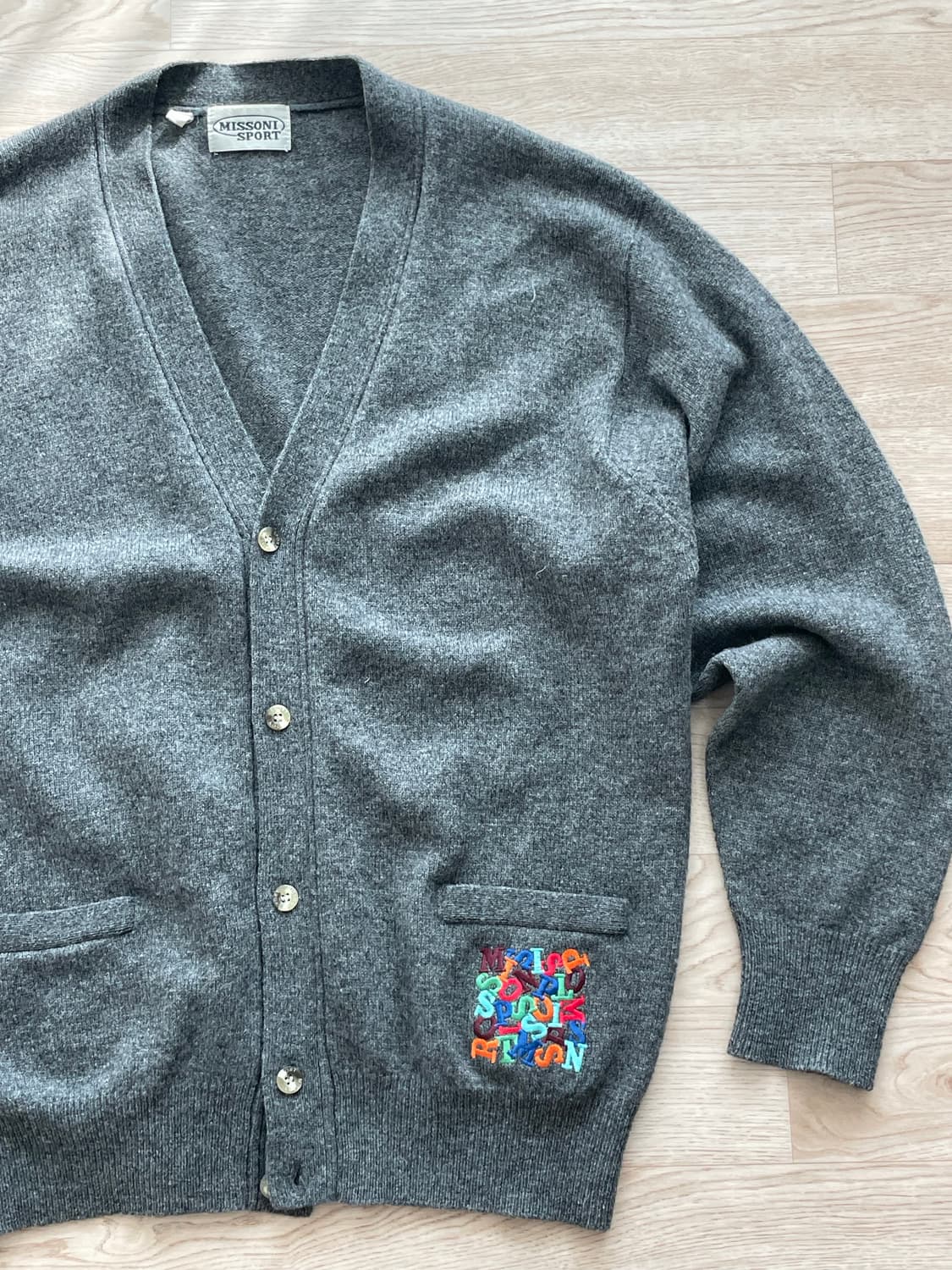 90s 미소니 스포츠 가디건 상품이미지6