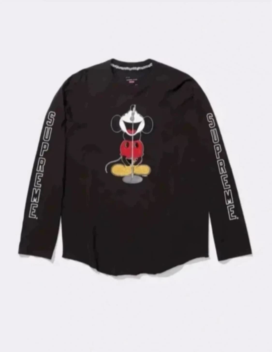 슈프림 넘버나인 미키마우스 롱슬리브 상품이미지1