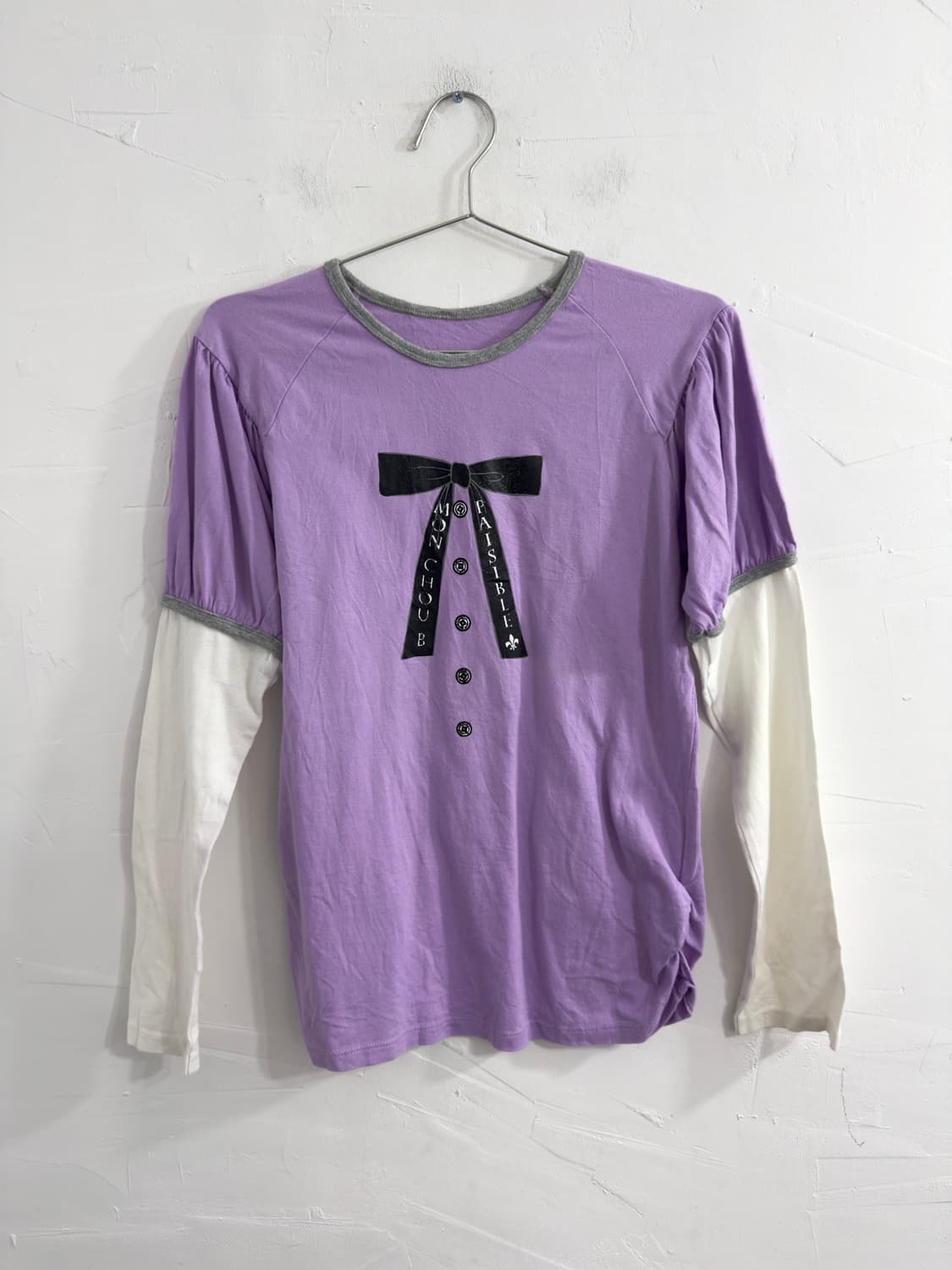 lovely printing puff longsleeve 상품이미지1