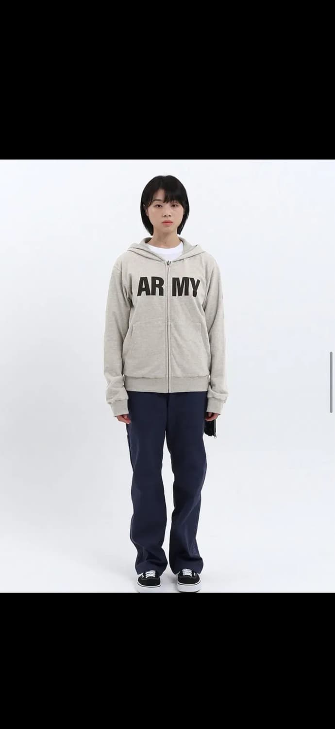 택ㅇ 새상품 0사이즈 사파리스팟 리버시블 후디 후드집업 크림 상품이미지2