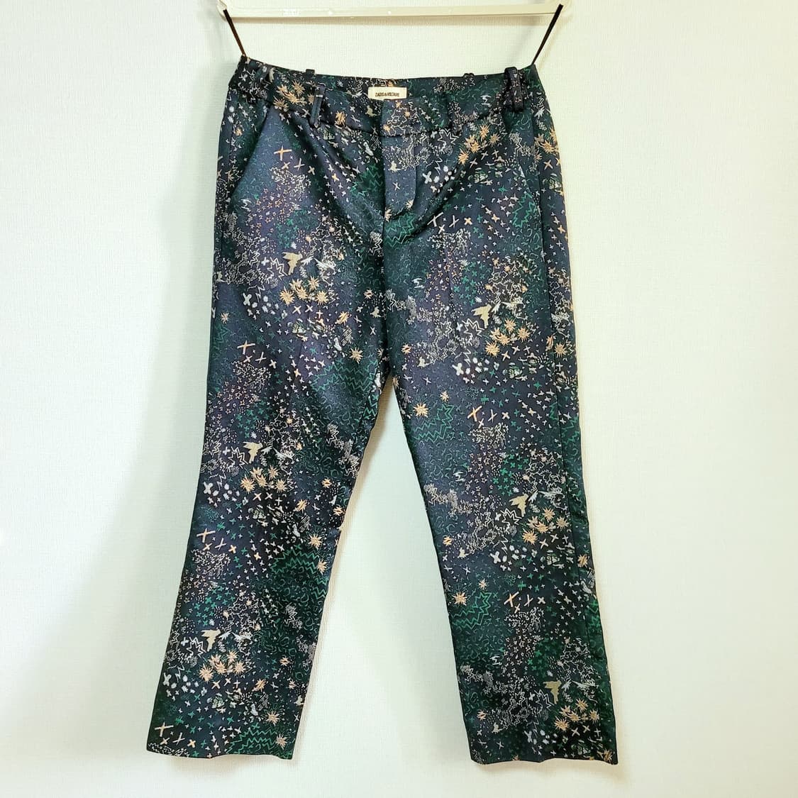 쟈딕앤볼테르 자수 테일러드 팬츠 바지 (표기36/허리단면37) 상태최상 상품이미지2