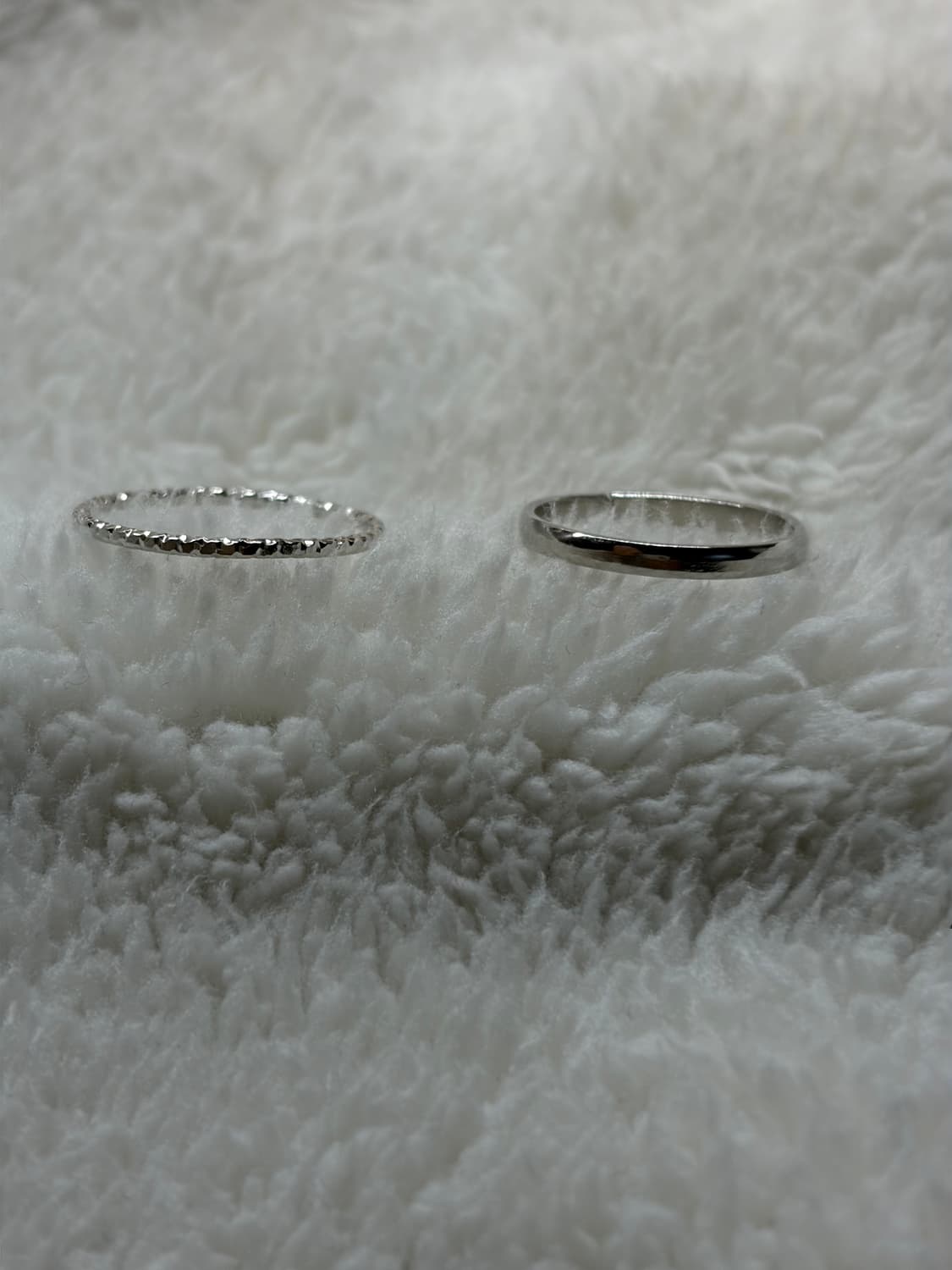 은 도금 반지 빈티지링 레이어드링  상품이미지4