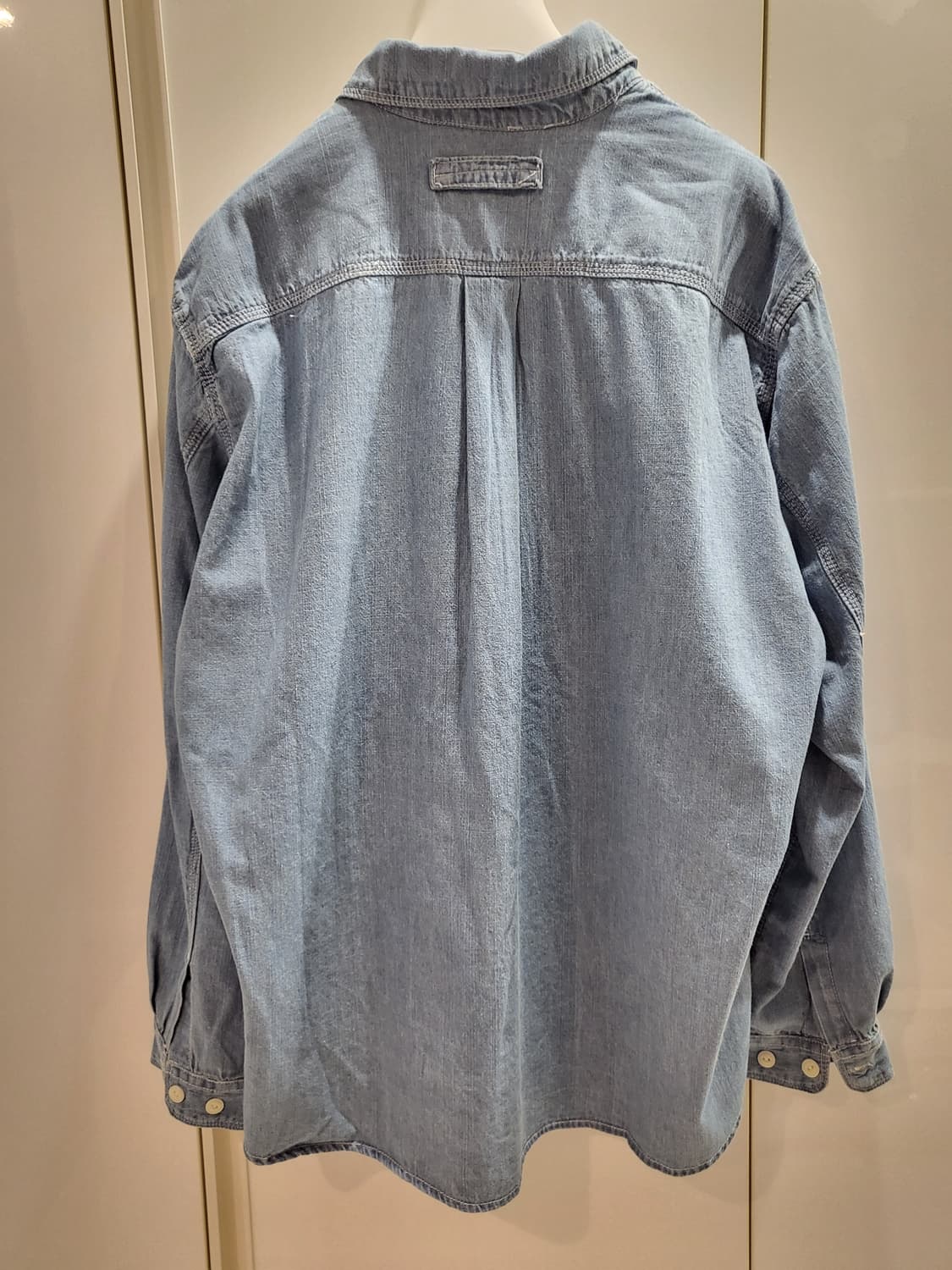 택포♦️새상품♦️에스피오나지 청 남방 데님 셔츠 espionage 자켓 상품이미지6