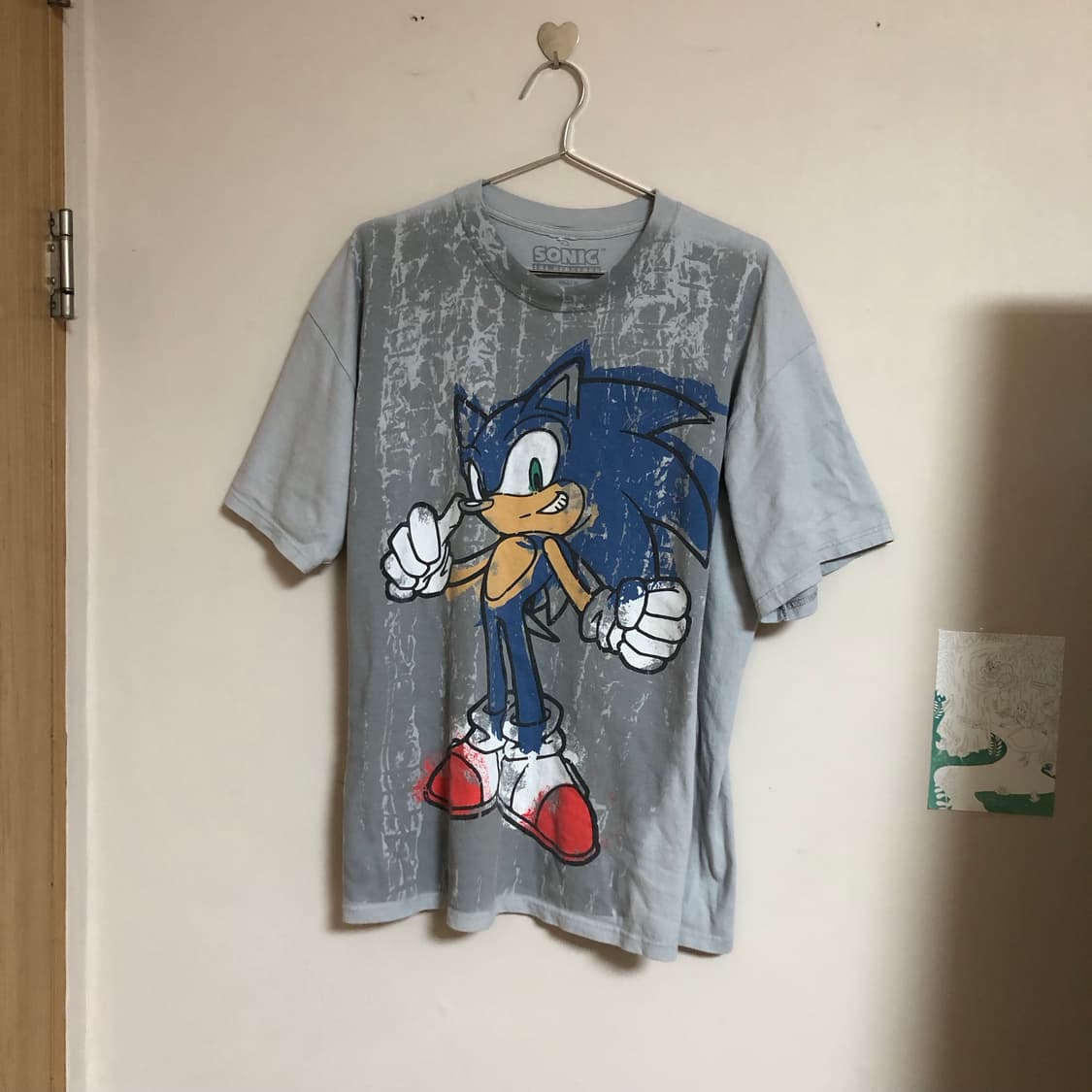 Sonic the hedgehog gray t  상품이미지5