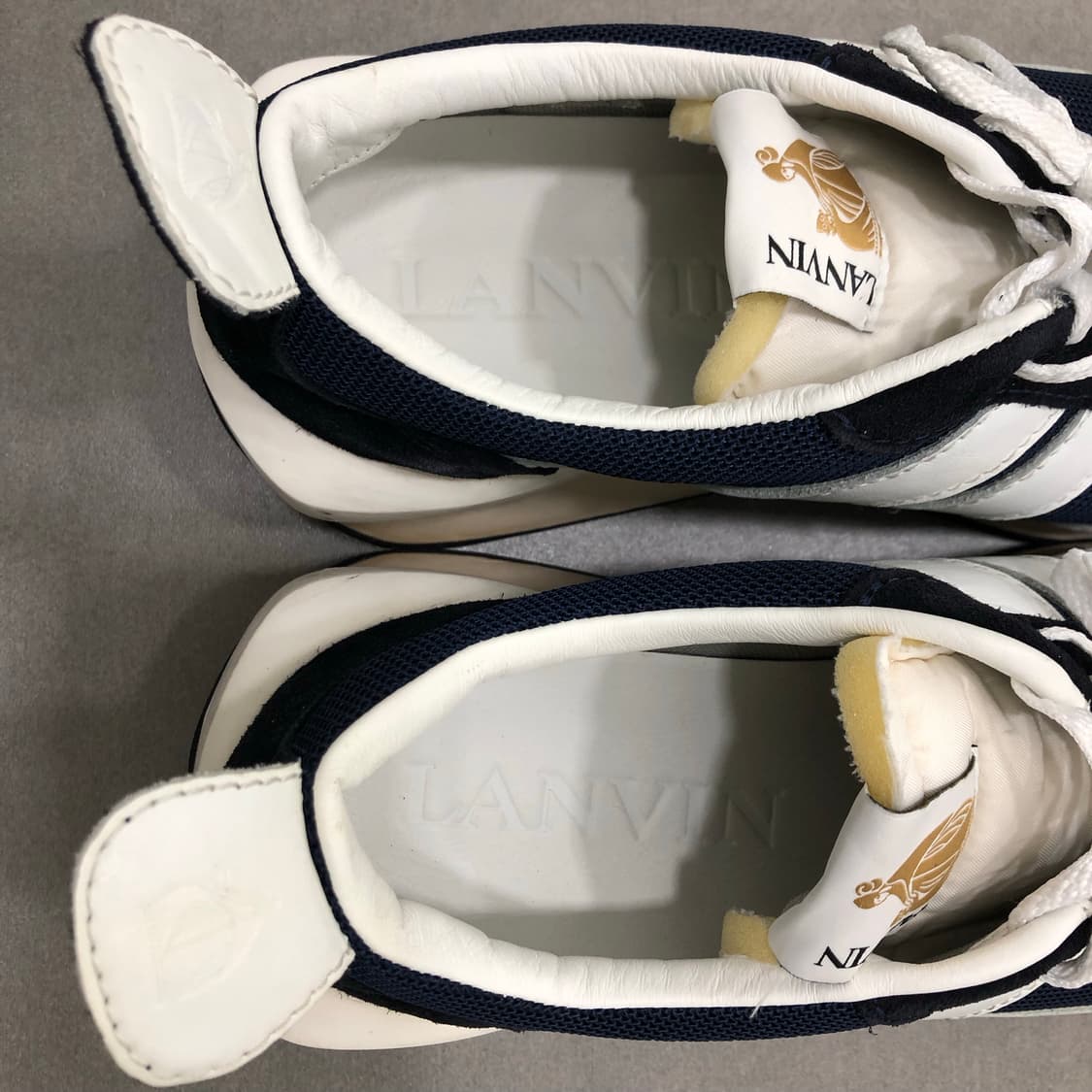 랑방 lanvin 메쉬 범퍼 러너 트레이너 스니커즈 44 상품이미지7