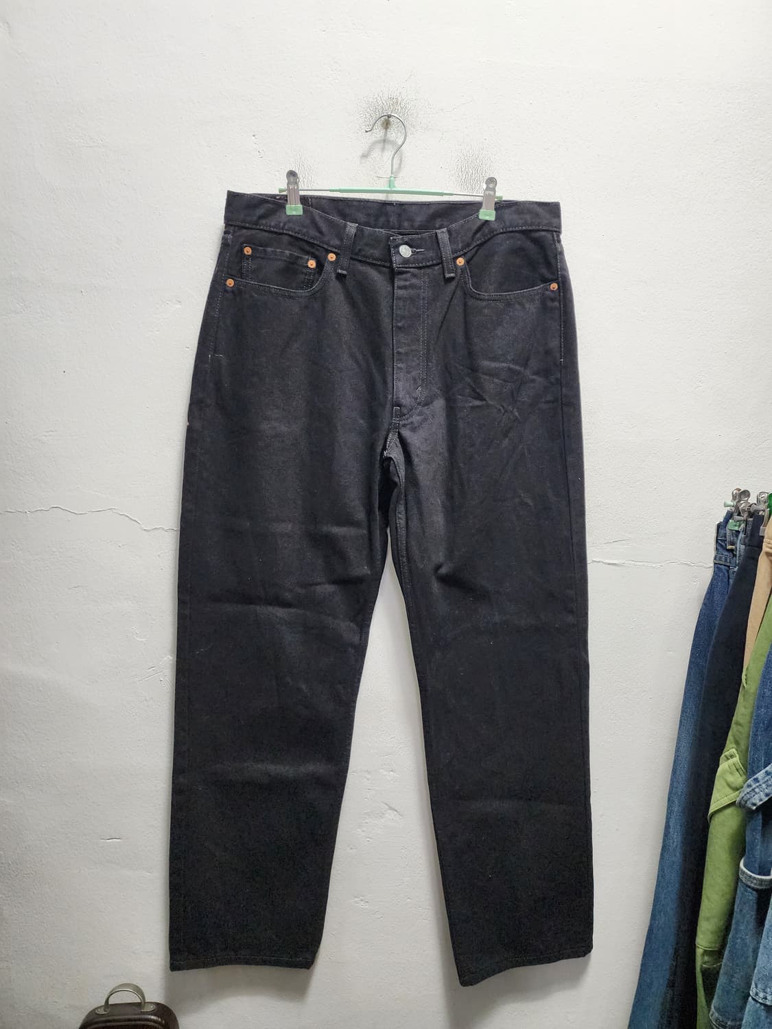 리바이스 550 블랙 흑청바지 상품이미지2