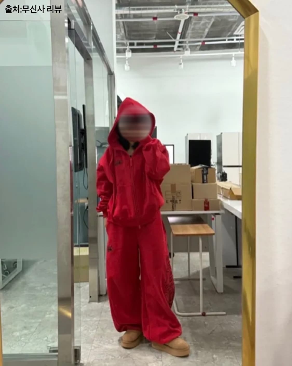 [거의새상품] 배드블러드 미스틱 캡슐 후드집업/팬츠 셋업(현재품절) 상품이미지1