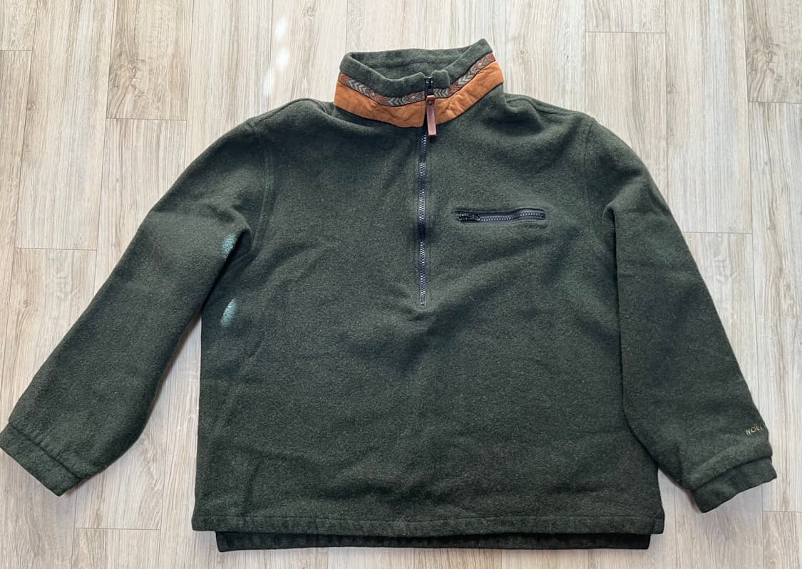 90s 남여공용 울리치 울 에스틱 하프집업 m-L 상품이미지1