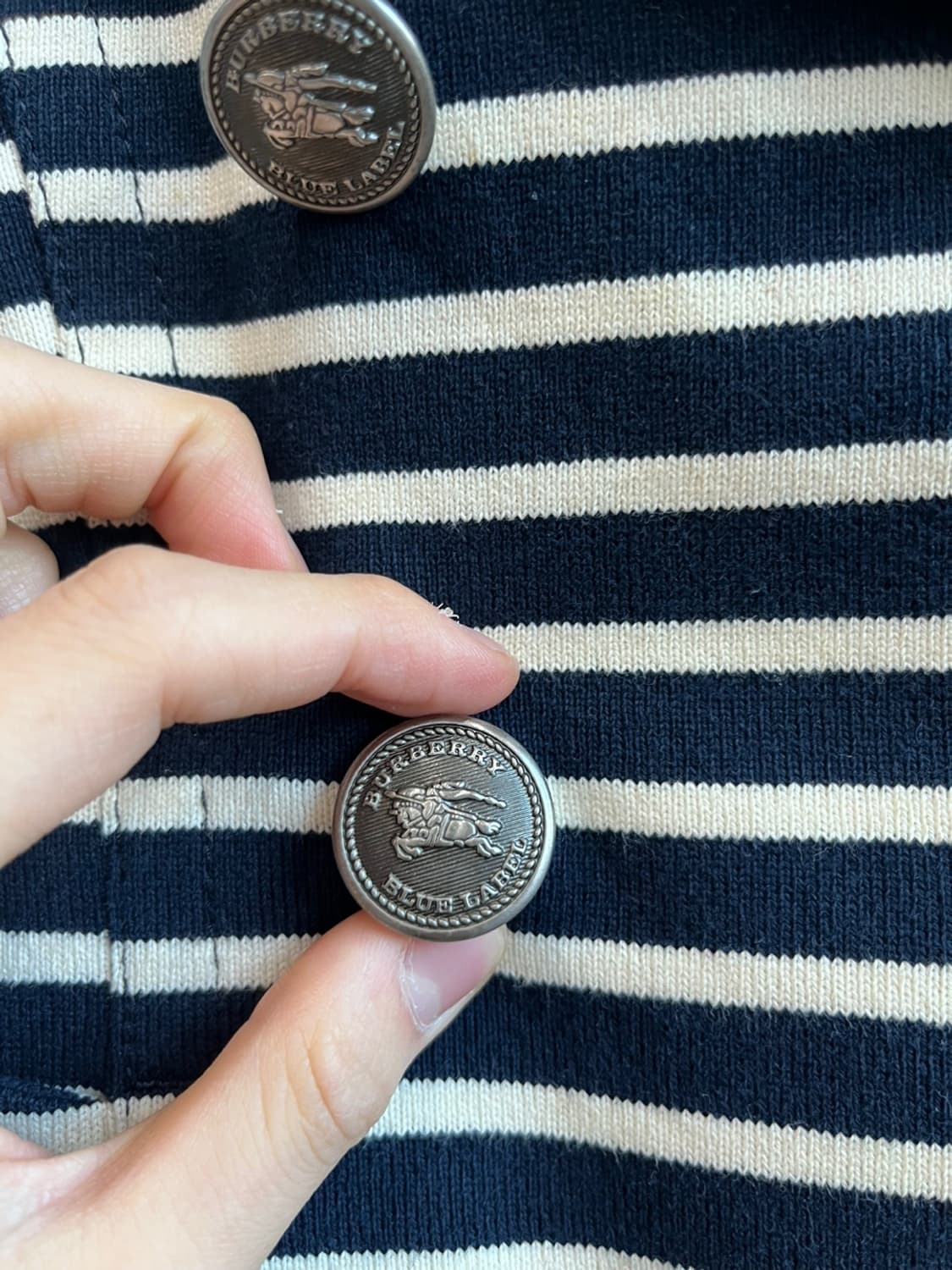 버버리 마린 스트라이프 자켓 made in japan 상품이미지4