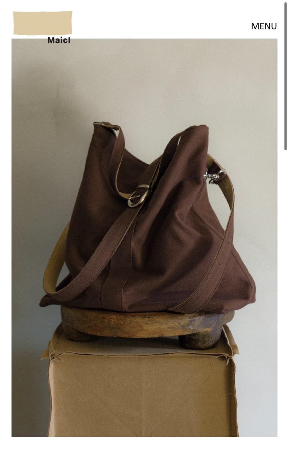 Maicl 마이클 ROVER BAG in dark brown 상품이미지1