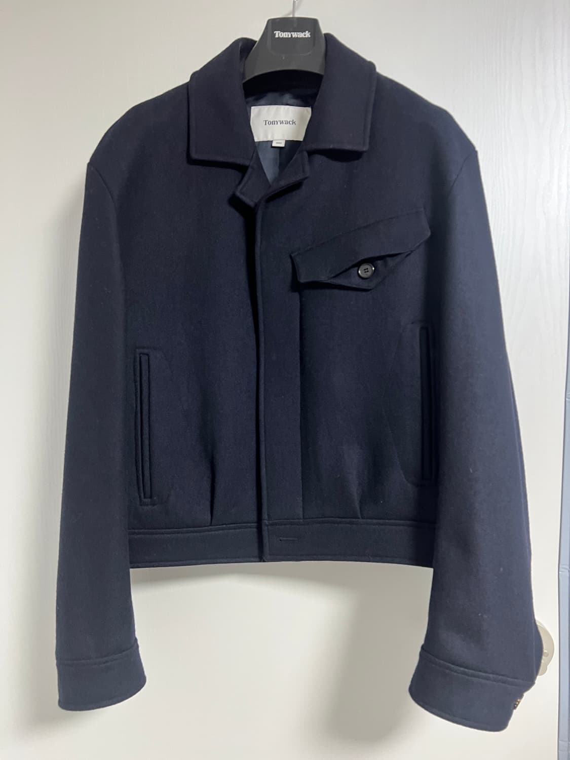 토니웩 울 블루종 네이비 L사이즈 상품이미지1