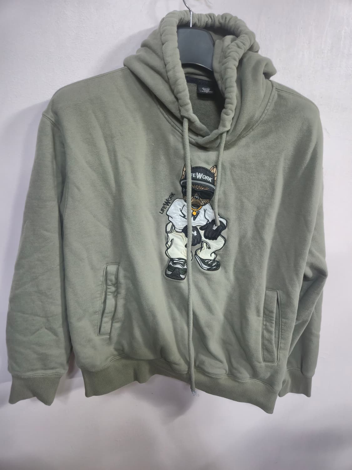 라이프워크  강아지 캐릭터 후드티 상품이미지2