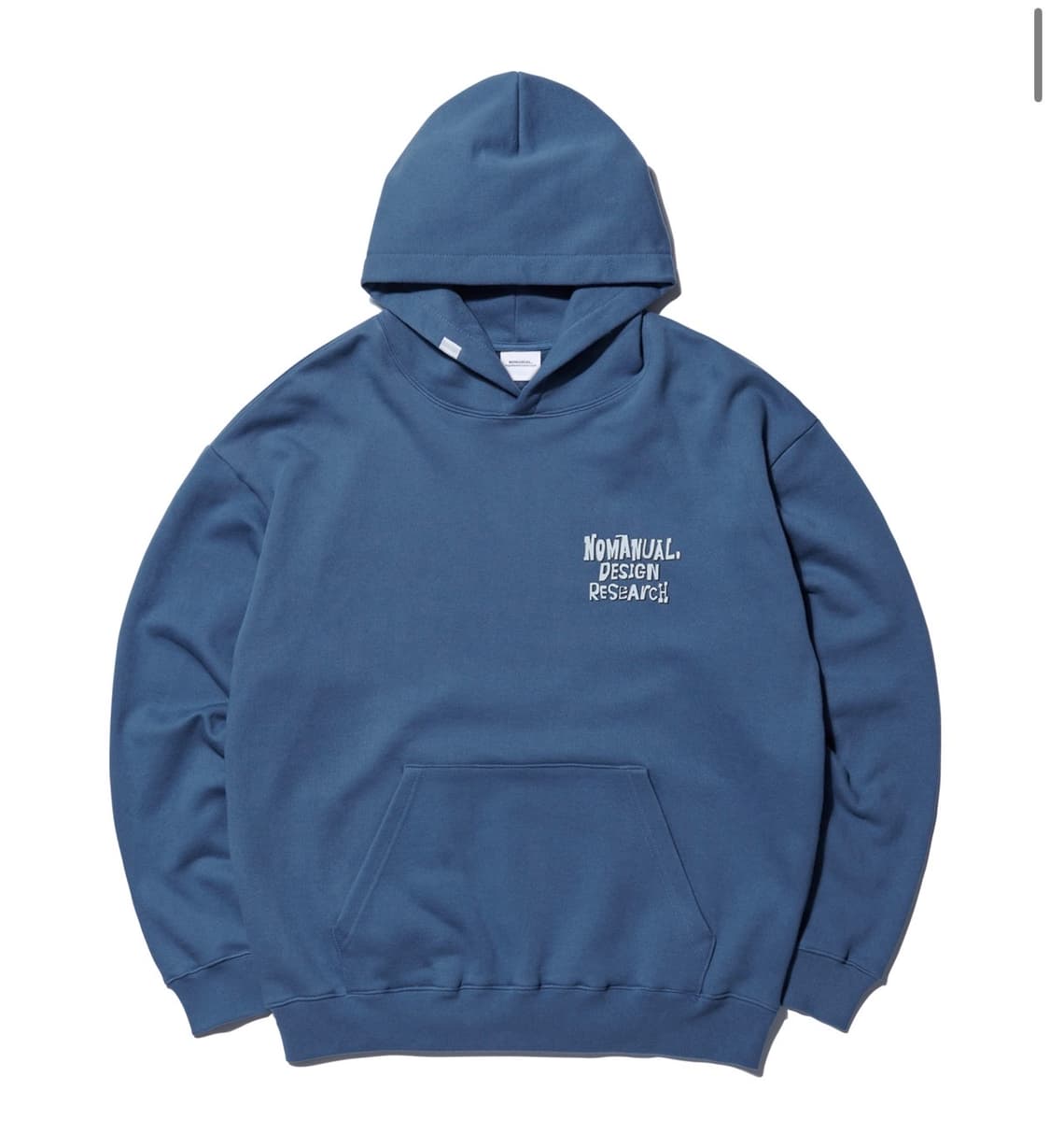 DOODLE LOGO HOODIE - LIGHT NAVY 상품이미지3