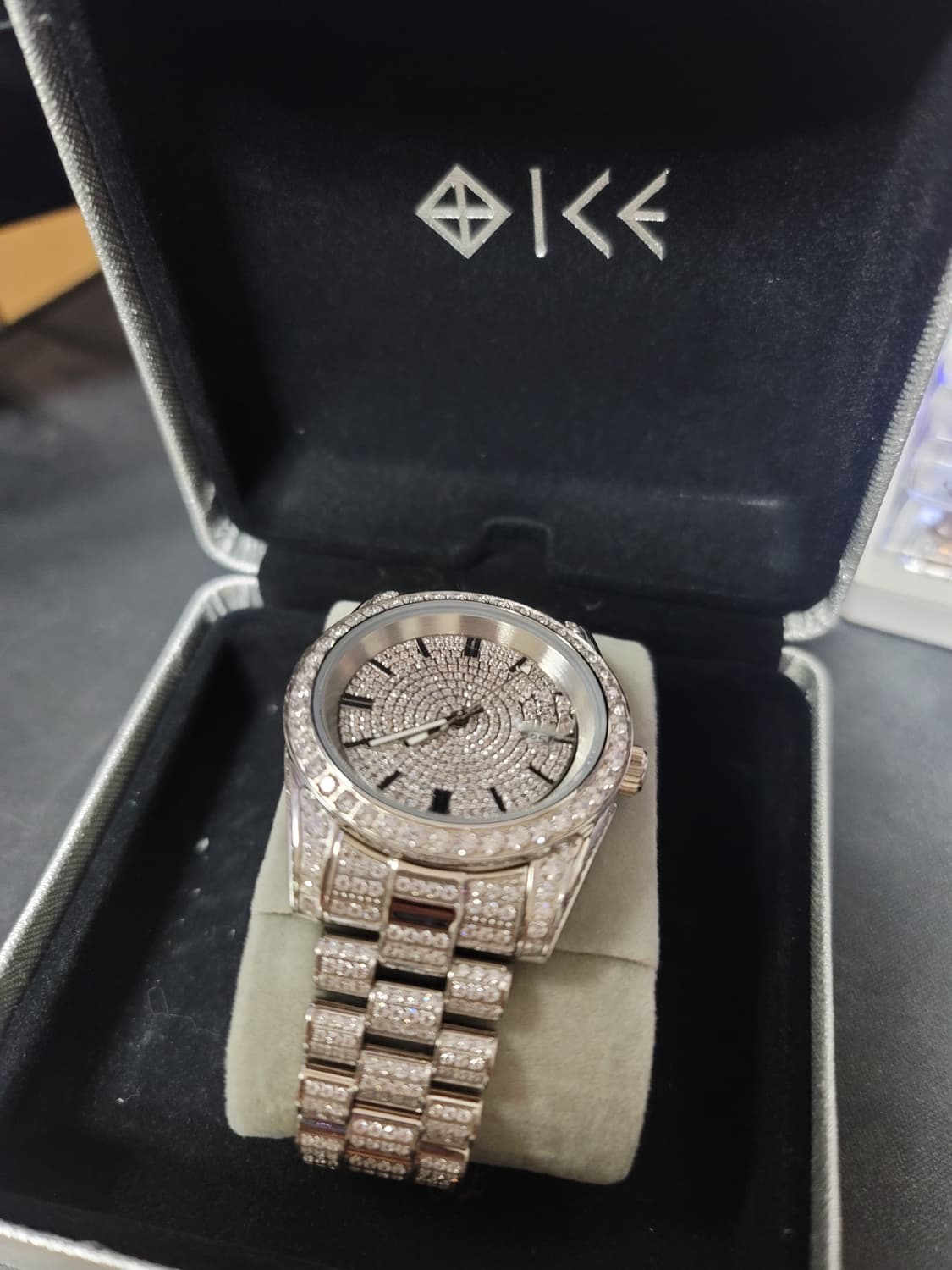 타이쿤즈 아이스쿠반 아이스아웃 티타늄 서브마리너 시계 상품이미지1