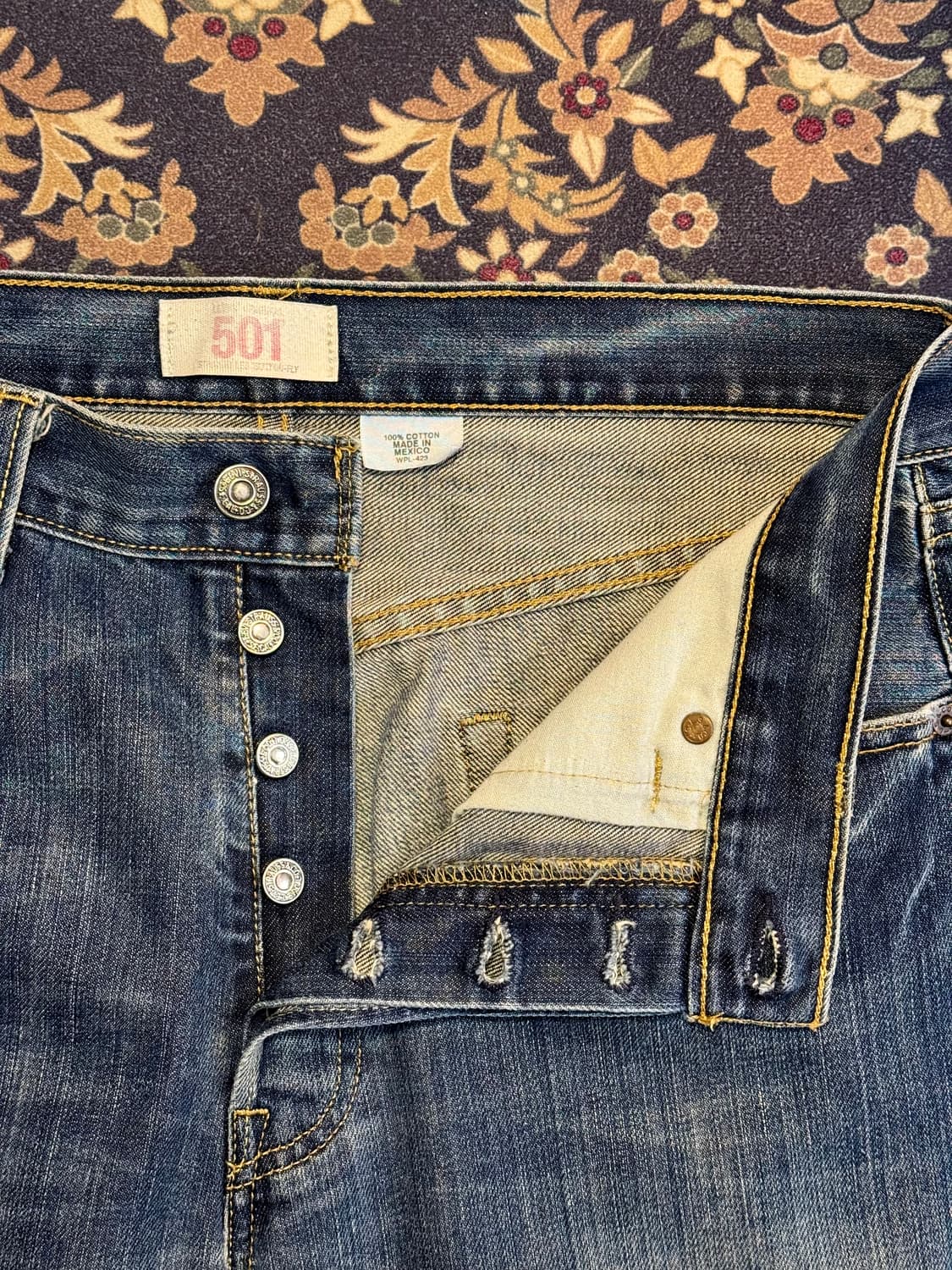 00s 멕시코 리바이스 501 데님팬츠 상품이미지3