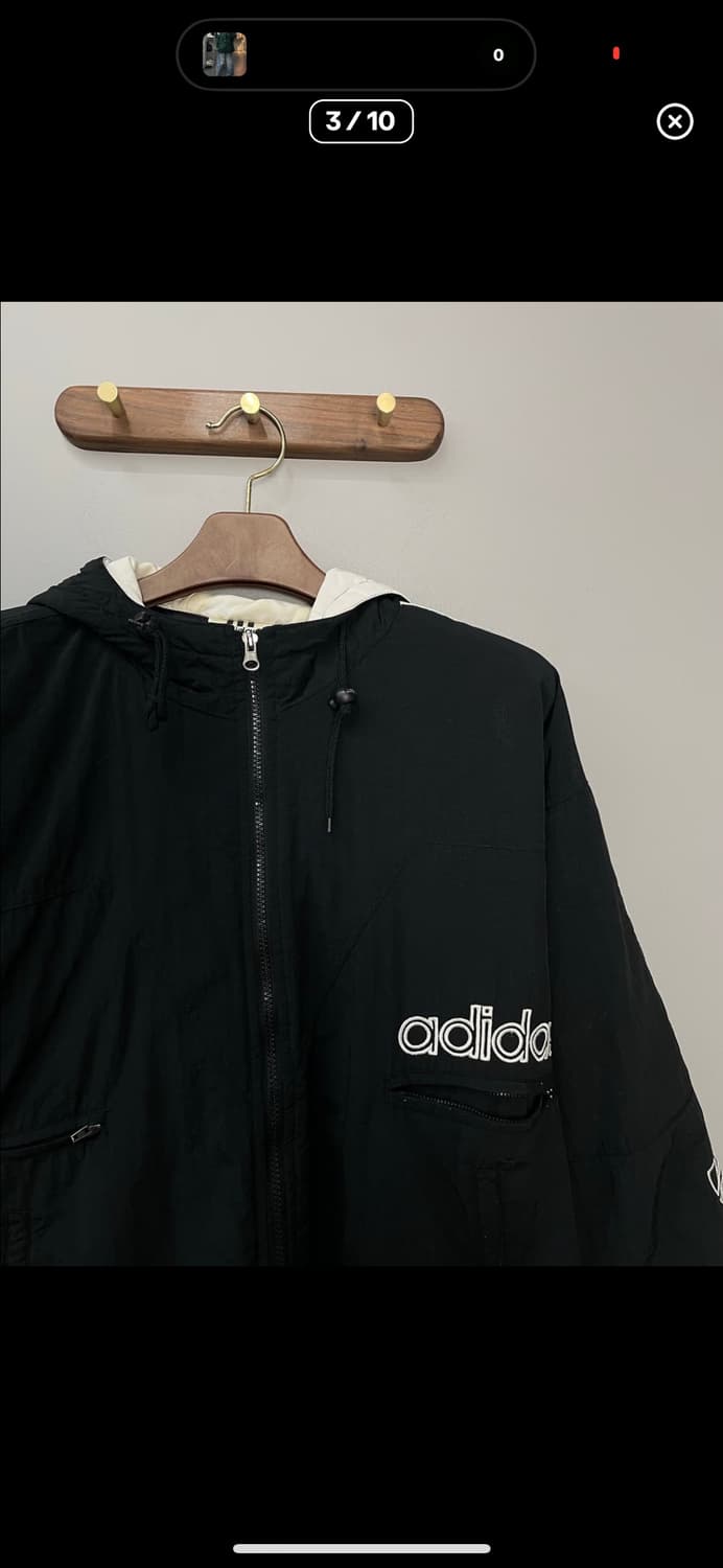 아디다스 올드스쿨 빅 트레포일 바람막이 A3171 상품이미지3