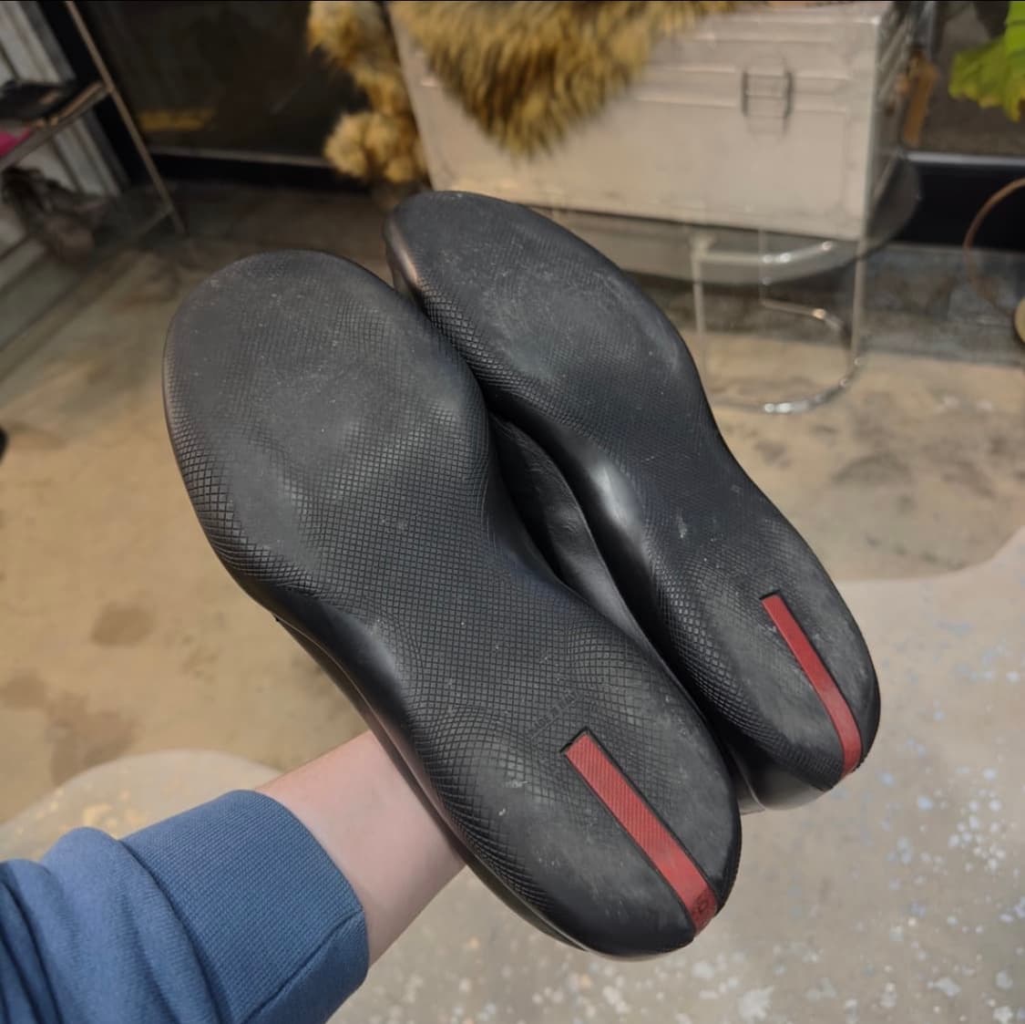 00s 블랙 프라다 스포츠 로퍼 상품이미지6