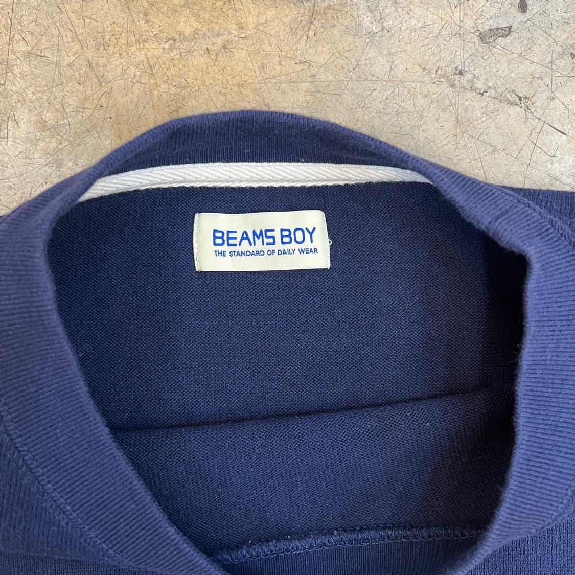 BEAMS BOY 배색 티셔츠 상품이미지5