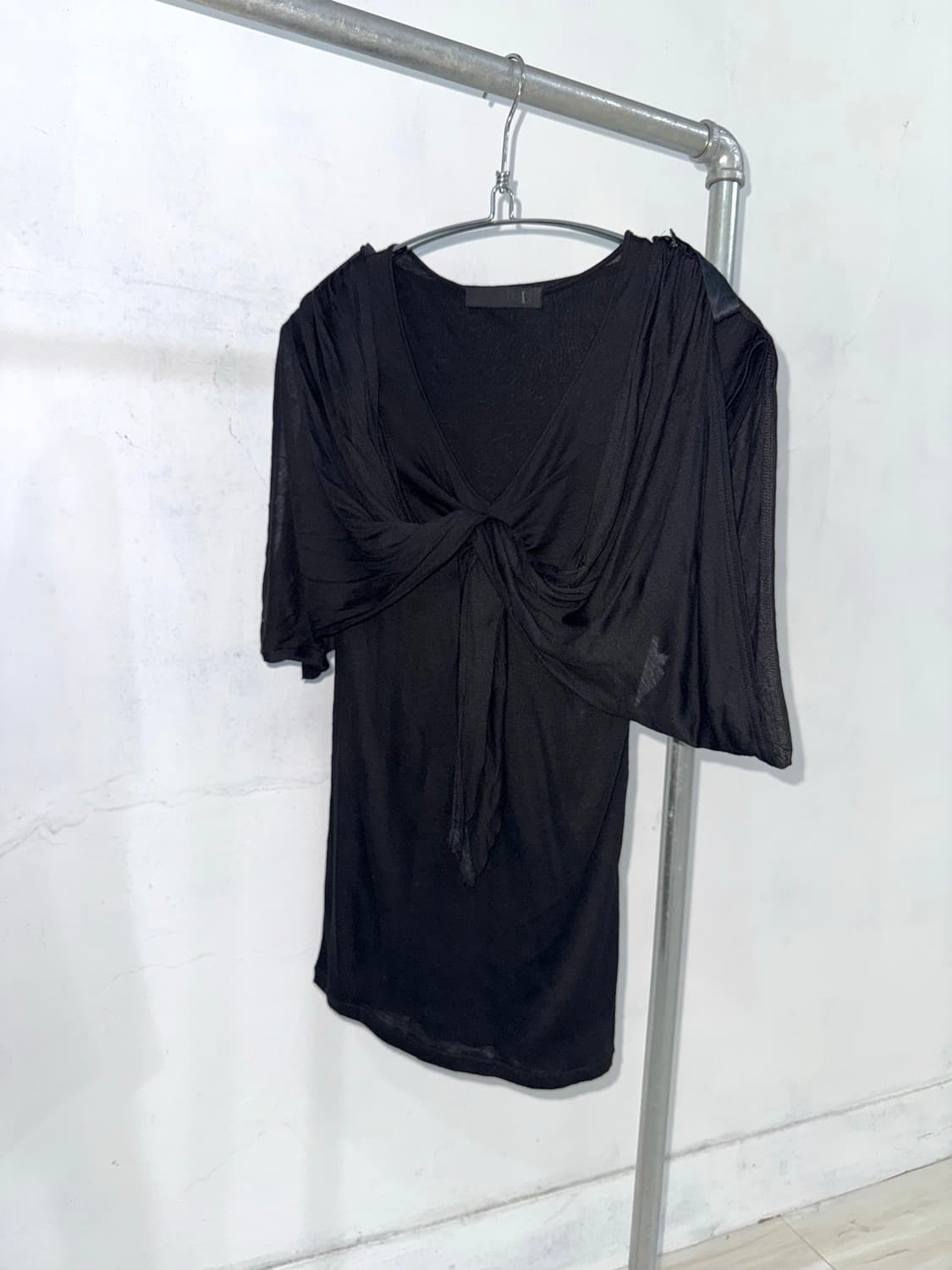 Black Cardigan+ Short Top 상품이미지10