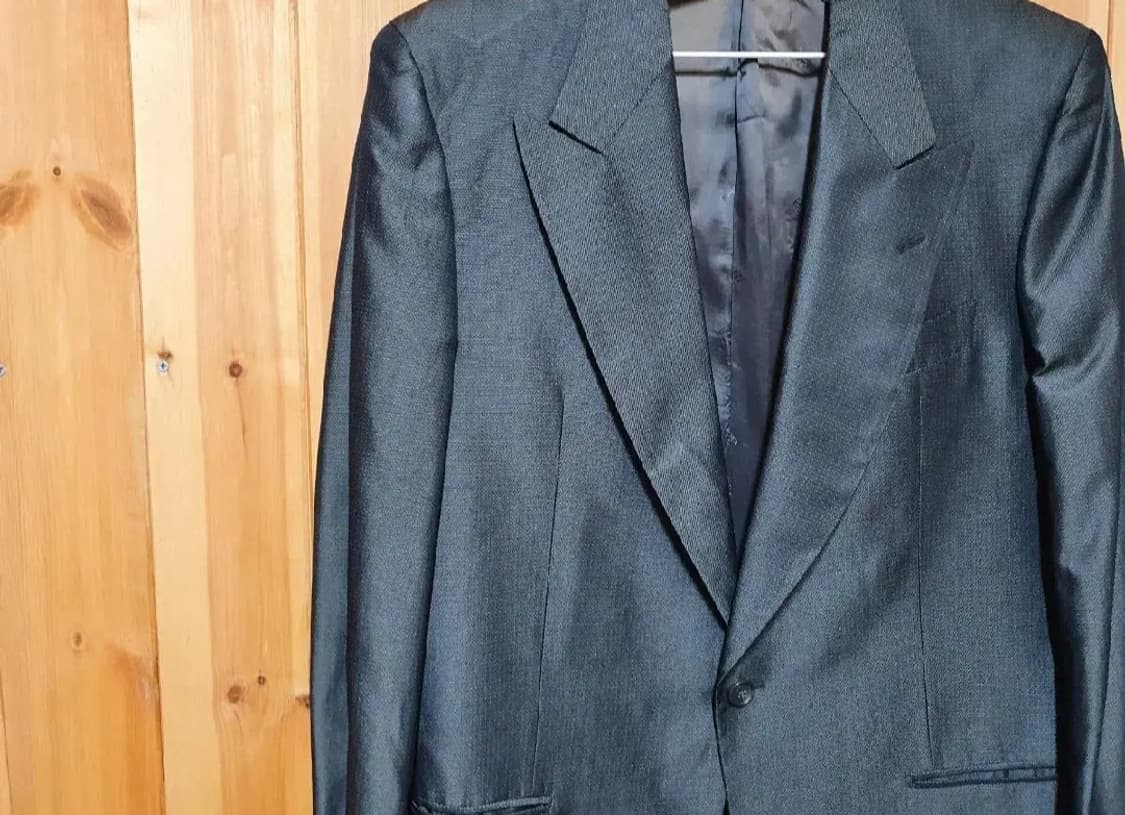 vtg 발렌티노 남성 95 실크 100% 블레이저 자켓 상품이미지3