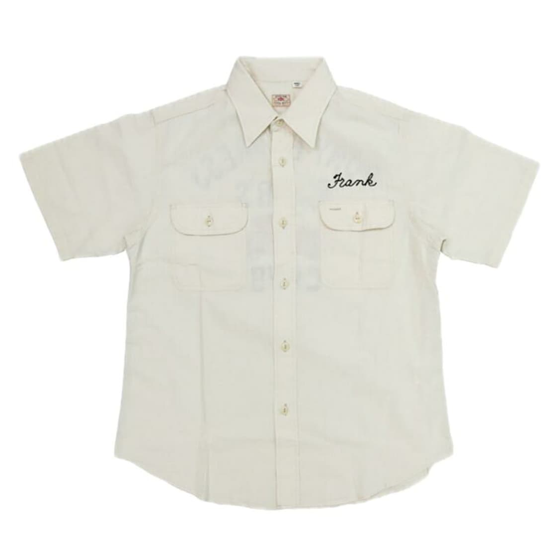 [xxl] 슈가케인 샴브레이 반팔 워크셔츠 상품이미지2