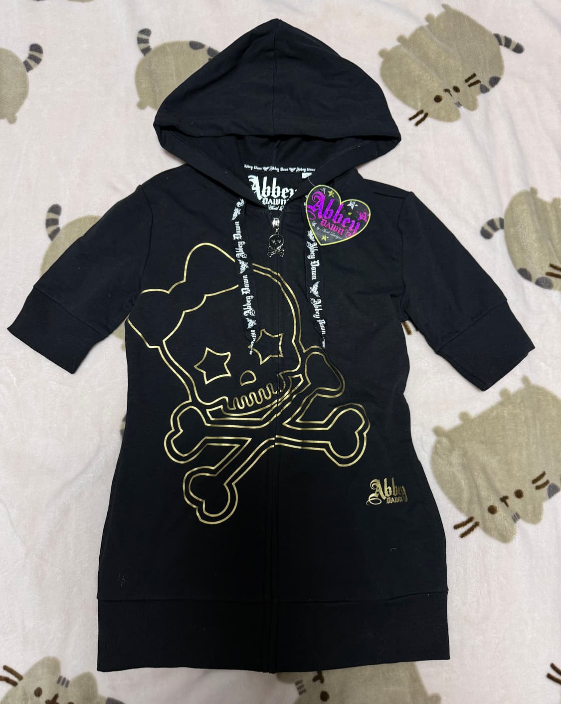 Abbey dawn 반팔후드집업 상품이미지1