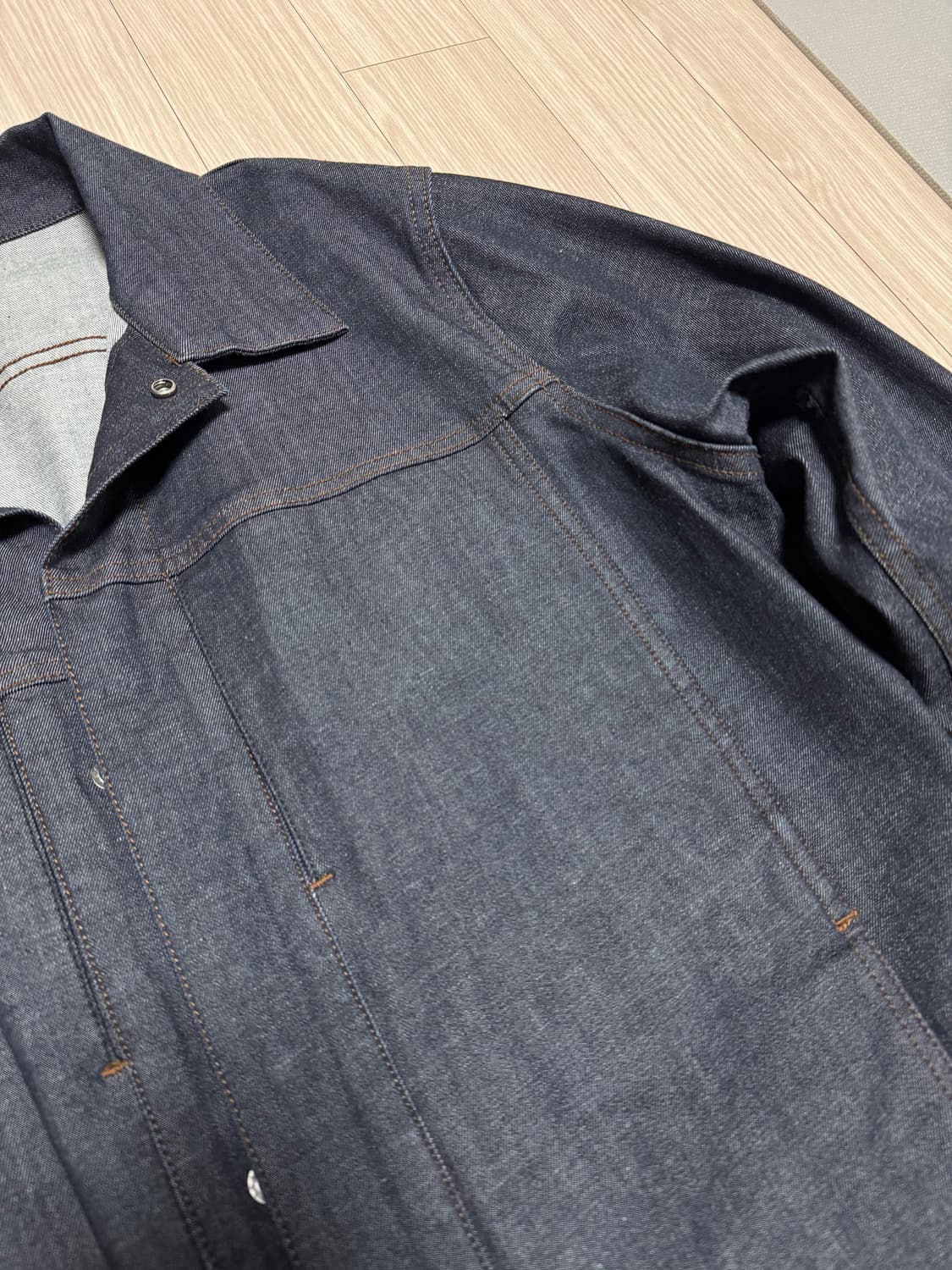 무인양품 생지데님 자켓 L 상품이미지2