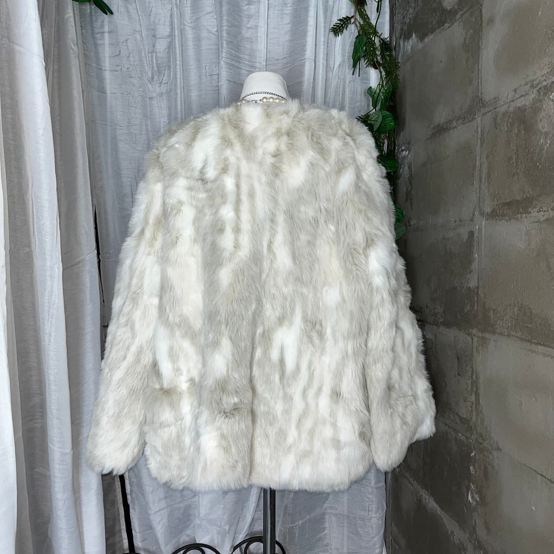 갸루 퍼 코트 자켓 상품이미지4