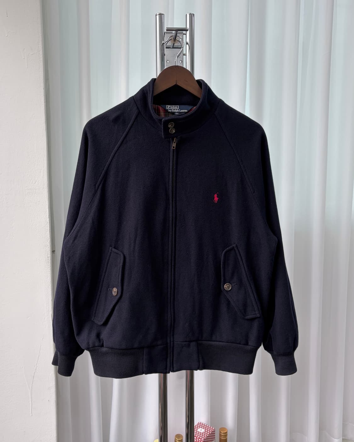 [M]폴로 랄프로렌 울 바라쿠타 자켓 navy 상품이미지4