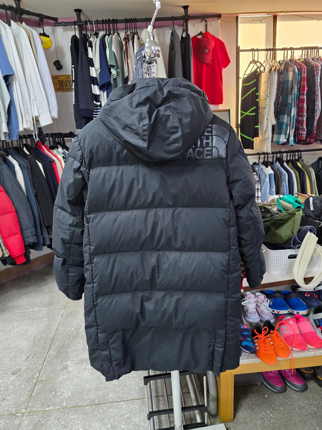 노스페이스 주니어 블랙 롱패딩 (1318) 상품이미지2