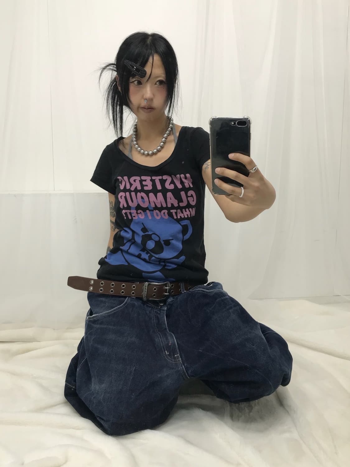 Hysteric Glamour Fxxk Bear T-shirt 상품이미지3