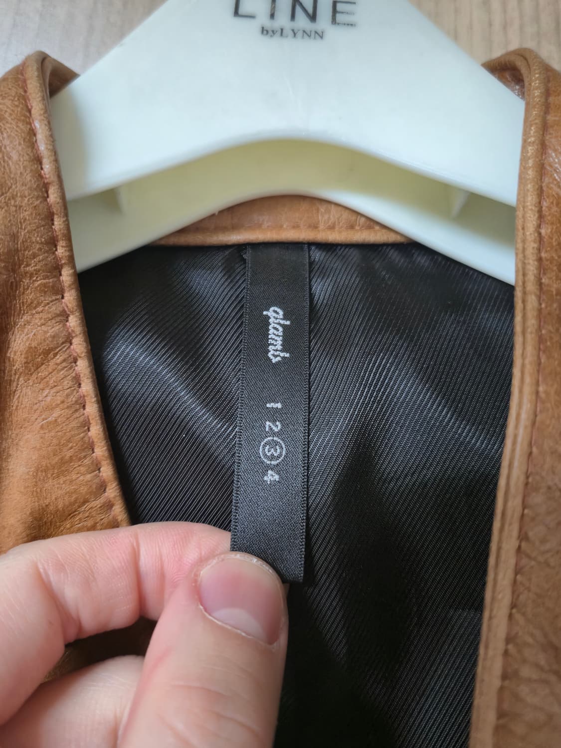 Qlamb큐램 소가죽 자켓 상품이미지3