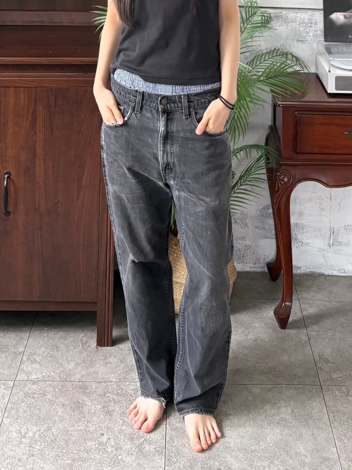 리바이스 505 블랙 상품이미지5