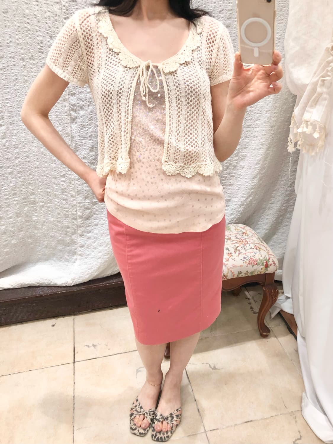 sparkle summer knit cardigan 상품이미지2