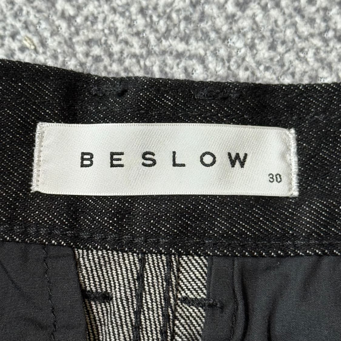 [정가 8만원 새상품] 비슬로우 와이드 데님 30 상품이미지7