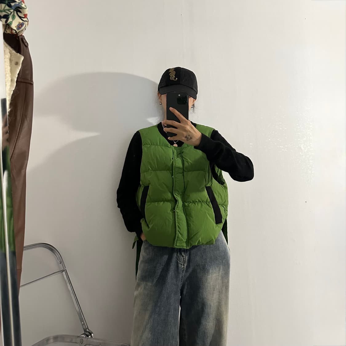 휠라 이탈리아 큐빅 니트 누빔 볼캡 상품이미지2