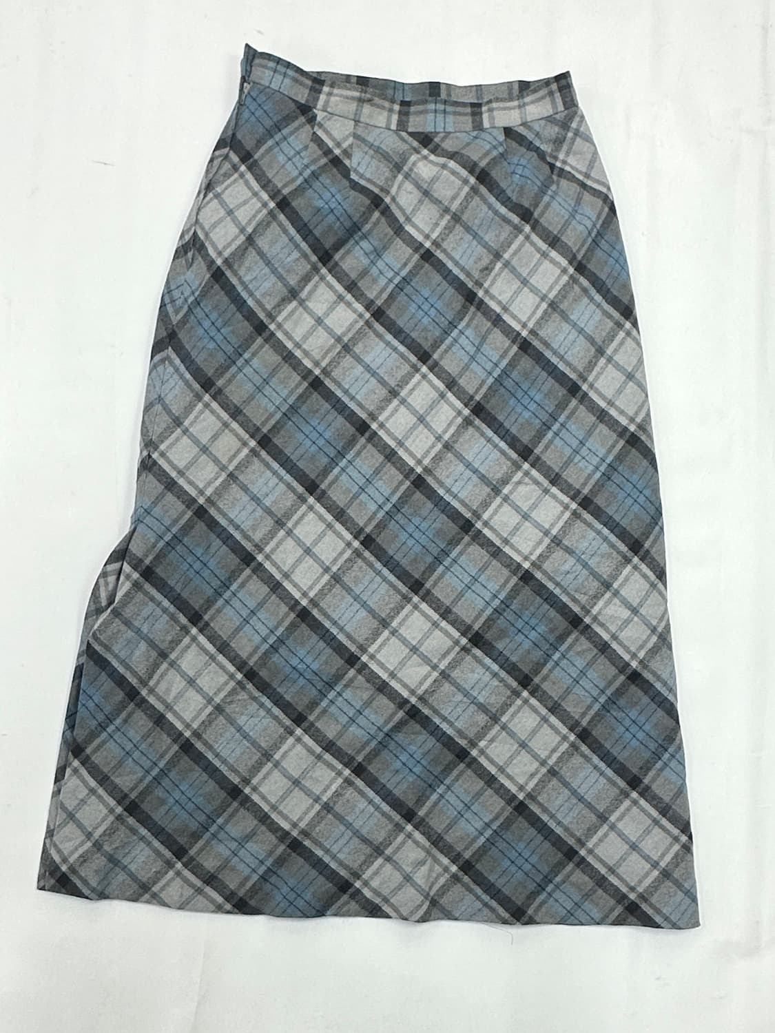 🧸사와코의 러블리 도쿄데이트 코디세트🧸 니트 체크 롱스커트 상품이미지5