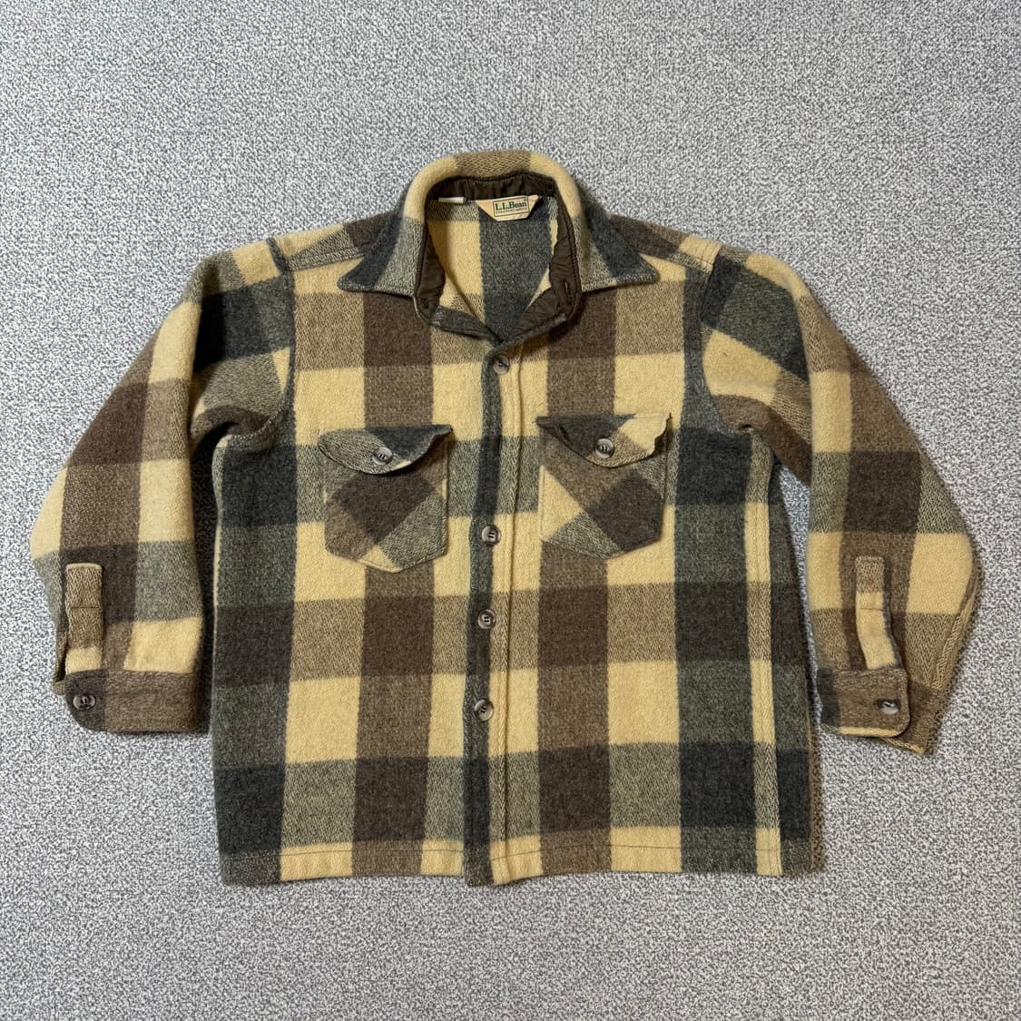 90s L.L. Bean 엘엘빈 울 셔츠 자켓 상품이미지1