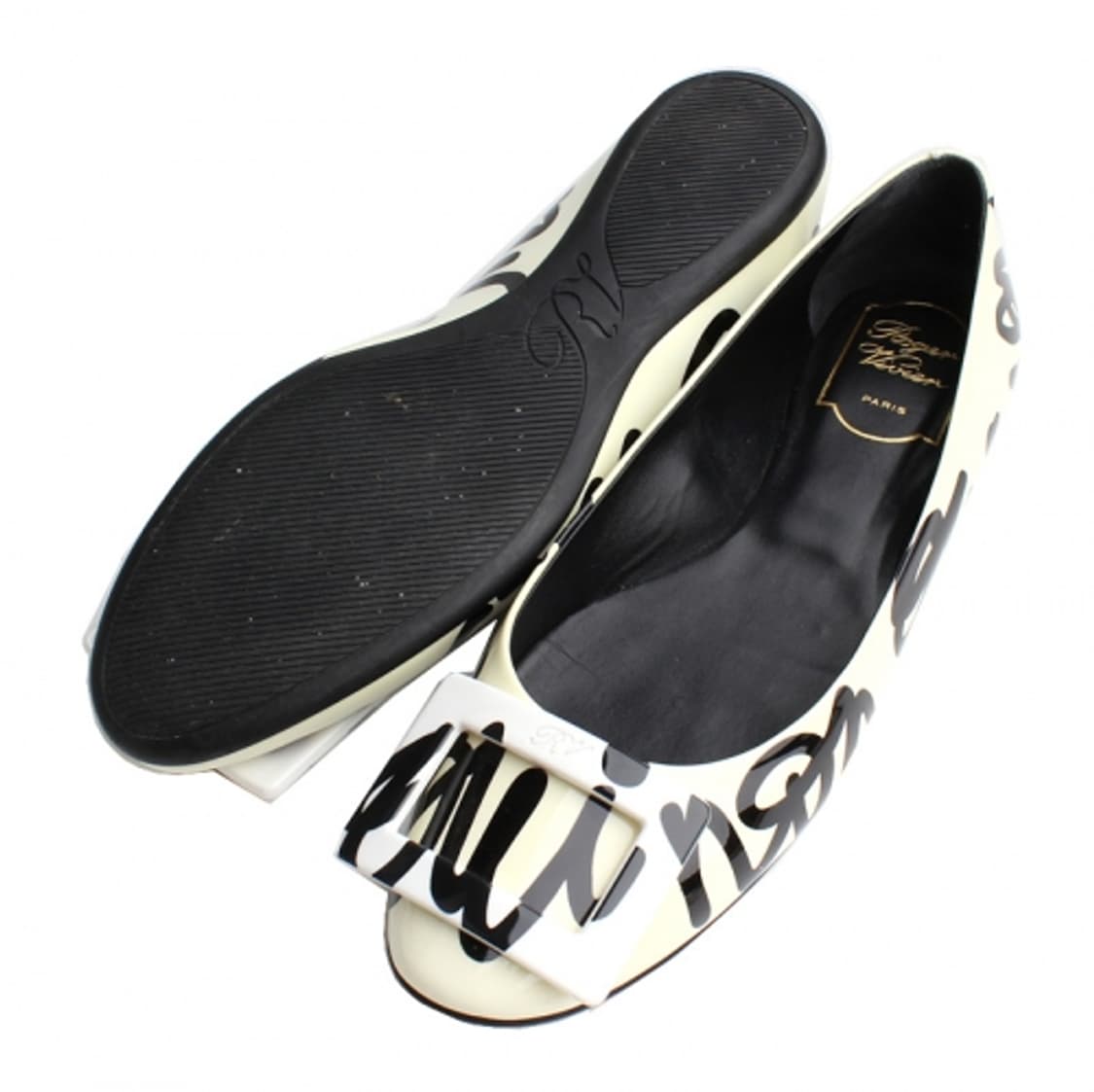 로저 비비에 그래피티 플랫슈즈 36반 상품이미지3